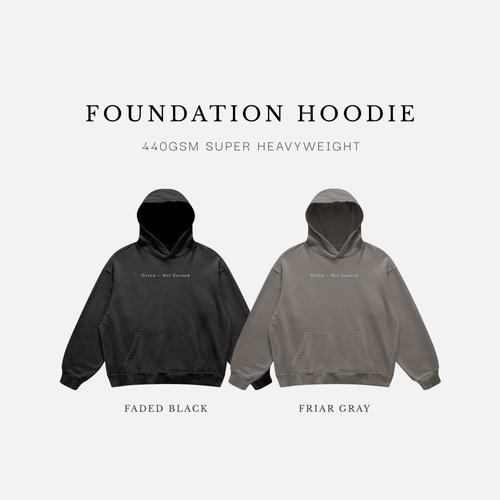 Foundation Hoodie — Super Heavyweight