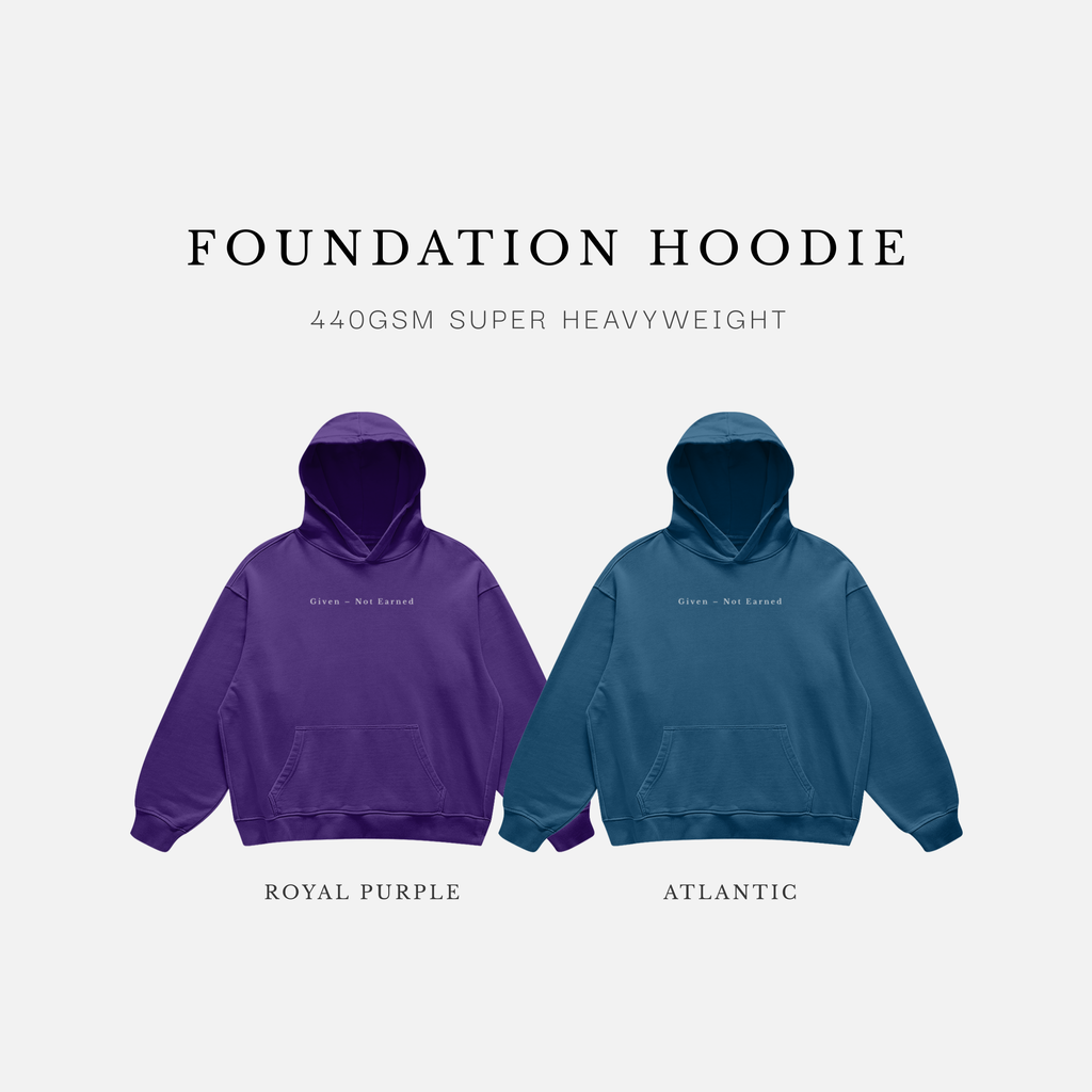 Foundation Hoodie — Super Heavyweight