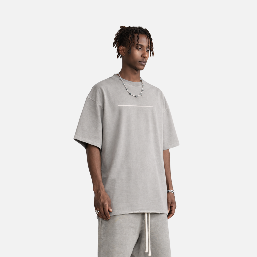 Foundations Tee —  Faded Raw Hem